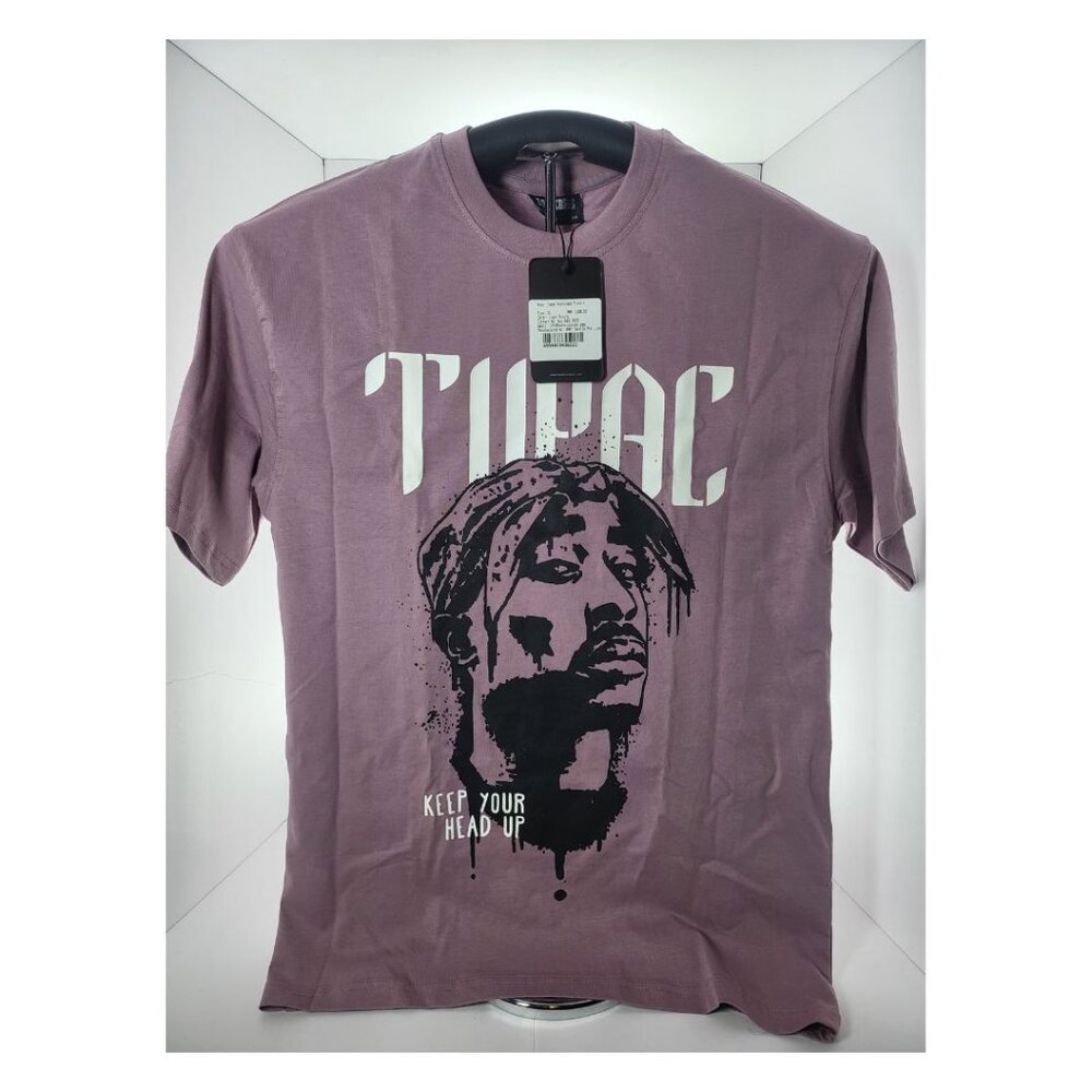 BONKERS TEE, TUPAC "ME AGAINST THE WORLD" ALBUM, XS (OVERSIZED)